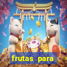 frutas para imprimir e recortar